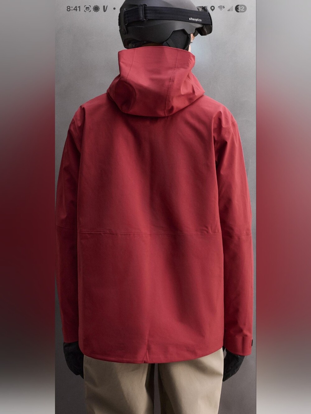 Waterproof Shell Ski Technical Jacket - Picture 4 of 16